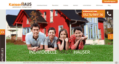 Desktop Screenshot of kaiser-haus.de